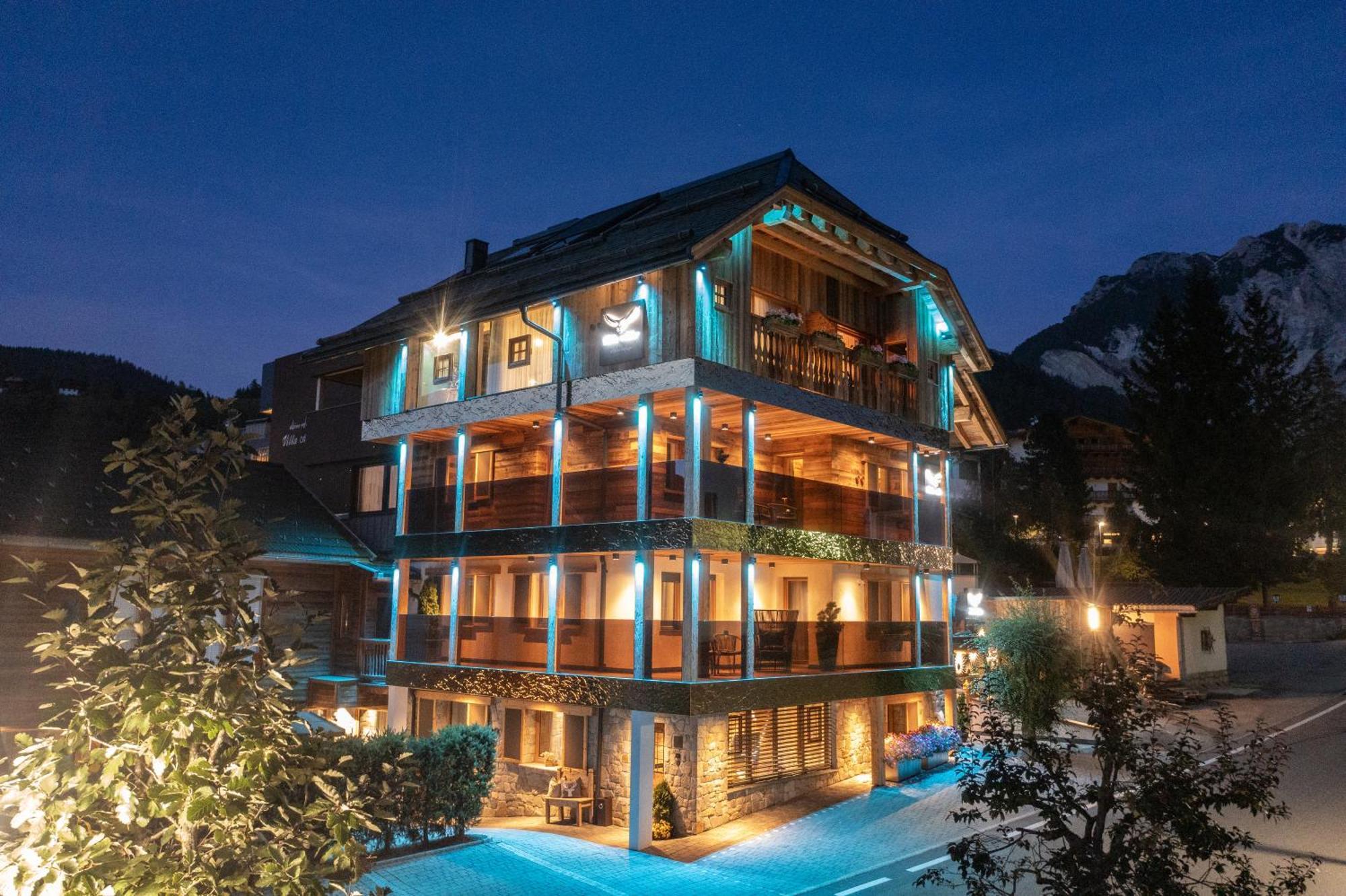 Alpine Residence Villa Adler Al Plan di Mareo Buitenkant foto