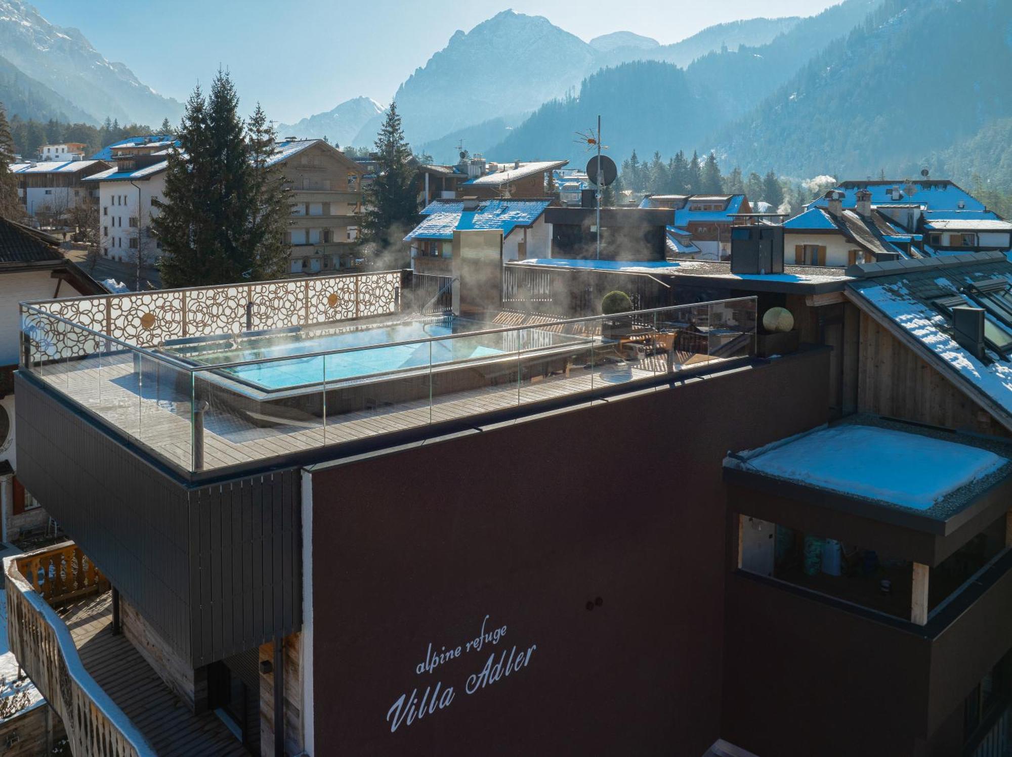 Alpine Residence Villa Adler Al Plan di Mareo Buitenkant foto
